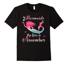 Mermaids Are Born in November T-Shirt