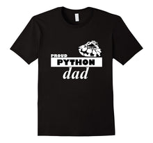 Proud Python Dad Snake Reptile T-Shirt