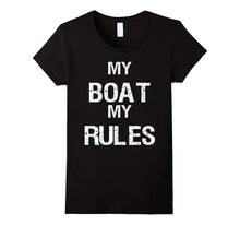Funny Boat Captain Owner Lover Dad Men Apparel Gift T-Shirt