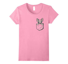Adorable Little Sphynx Cat in the Pocket T-Shirt