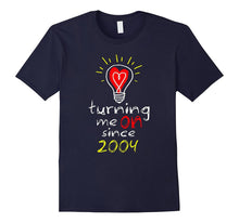 13th Wedding Anniversary T-Shirt Turning Me on Since 2004