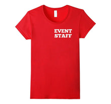 Event Staff T Shirt for Costume, Birthday Party T Shirt