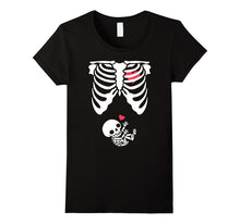 Baby Skeleton Pregnancy T-Shirt - Halloween Maternity
