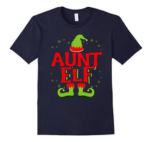 Aunt Elf Matching Family Christmas T-Shirt