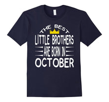 Birthday Tshirt for Little Brothers Born in October