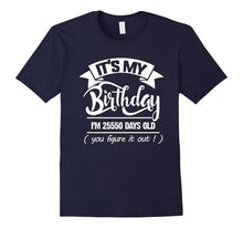 70th Birthday Gift Ideas. Funny T-Shirt for Men/Women.