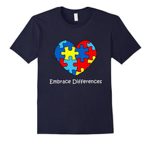 Autism Awareness TShirts Embrace Differences Shirt 2017
