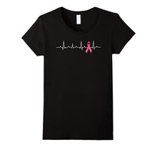 Breast Cancer Heartbeat T-Shirt