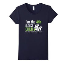 I'm the 4th Oldest Child Hands Up in the Air Kid Rivalry Tee