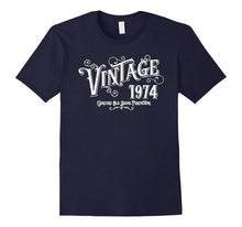 1974 Vintage Age Birth Year Print Graphic T Shirt