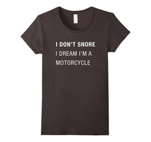 I Don't Snore I Dream I'm a Motorcycle Shirt, Funny Dad Gift