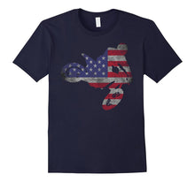 Dirt Bike American Flag T-Shirt | Motocross Enduro Shirt