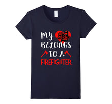 Firefighter Daughter Wife Girlfriend Family Gift Love Shirt