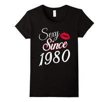 Sexy Since 1980 Funny Birthday Gift T-Shirt