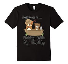 Happiness Is Fishing With My Daddy T-Shirt Bears Camping