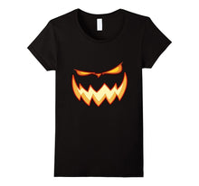 Halloween Pumpkin Monster Face Costume Shirt Scary Tshirt