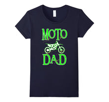 Moto Dad Motocross Dirtbike Dad Tshirt