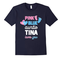 Aunt Tina Baby Shower Reveal Shirts Gender Reveal Tshirt