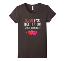 10th Anniversary Shirt 3,650 Days Together Who's Counting?
