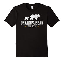 Mens Grandpa Bear 2018 Shirt