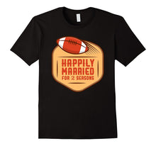 2nd WEDDING ANNIVERSARY Shirt - Football Couple Season Shirt