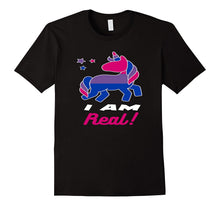 I Am Real! T-Shirt Lgbt Unicorn Bisexual Pride Gay