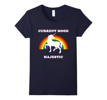 Cute Unicorn Current Mood: Majestic T-Shirt