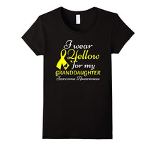 I Wear Yellow for My Granddaughter - Sarcoma Awareness Tee