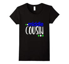 Middle Cousin Shirt Family Tribe Matching Son Boys Kids