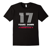 17th Wedding Anniversary T-Shirt Funny for Married in 2000 Y