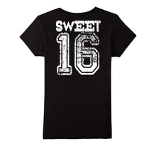 16th Birthday Shirt Gift Sweet Sixteen 16 Varsity Cracked