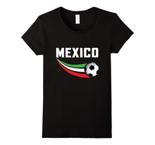 Mexico Flag Soccer Ball Sports Apparel TriColor Gift T-Shirt