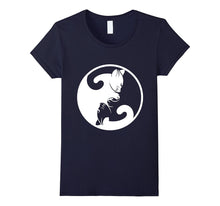 Cat Yoga Yin Yang T-Shirt