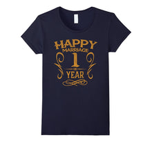 1st Wedding Anniversary 1 Year Happy Marriage Gift Shirt