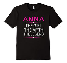 Anna the Girl the Myth the Legend Name- Kids T-Shirt