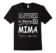 Happiness Is Being a Mima T-Shirts Gifts for Grandmas