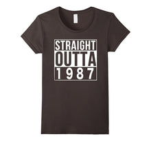 Straight Outta 1987 T-Shirt Funny 30th Birthday Gift Shirt