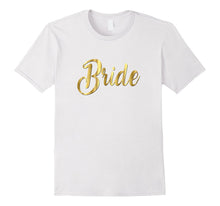 Bride Shirt Gold Wedding Bachelorette Hen Bridal I Do Crew