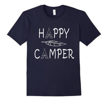 Happy Camper Shirt - Camping T-Shirt Teepee Leaf Tee