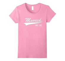 10th Wedding Anniversary Gift Shirt Married Since 2007 Shirt