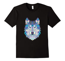 Geometric Wolf Tee