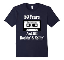50th Wedding Anniversary Gift 50 Years T-Shirt Cassette Tape