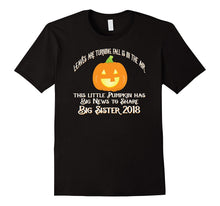 Halloween Fall Pumpkin Big Sister Pregnancy Announcement Tee