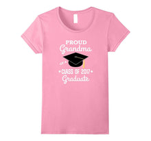 Class of 2017 Graduate Tee Proud Grandma T-Shirt