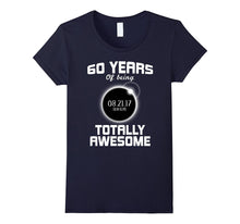 60th Birthday Solar Eclipse T-Shirt - August 21st 2017