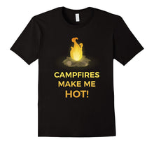 Campfire Makes Me Hot Firewood T-Shirt