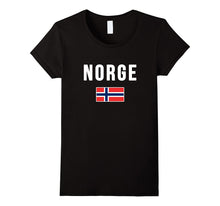Norge T-Shirt Norwegian Flag Tee Norway Shirt