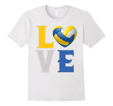 Love Voleyball Heart Best Fun Birthday Gift T-Shirt