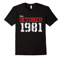 Est October 1981 Shirt 36th Birthday Gifts TShirt