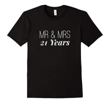21st Wedding Anniversary Tshirt Cute Couples Men Womens Gift